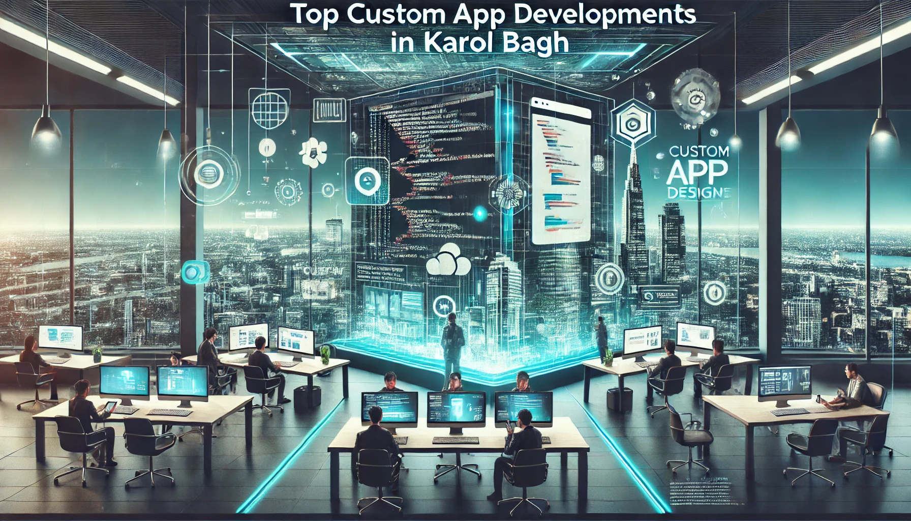 Top Custom app development services in Karol Bagh