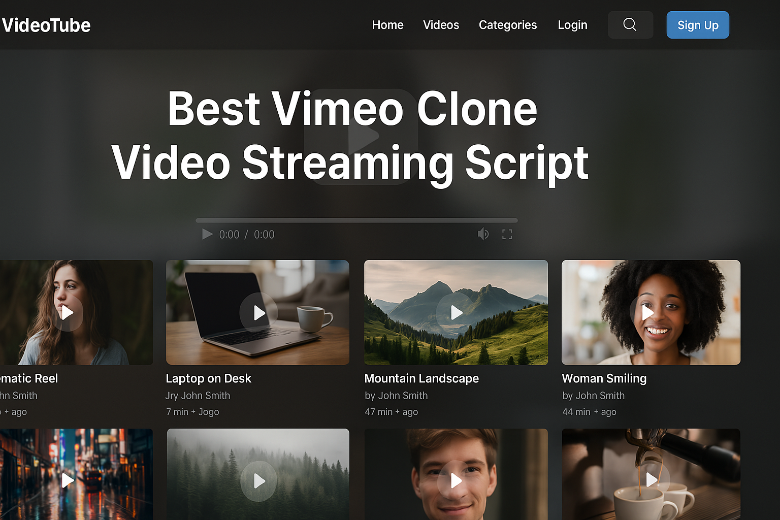 Best Vimeo Clone Video Streaming Script