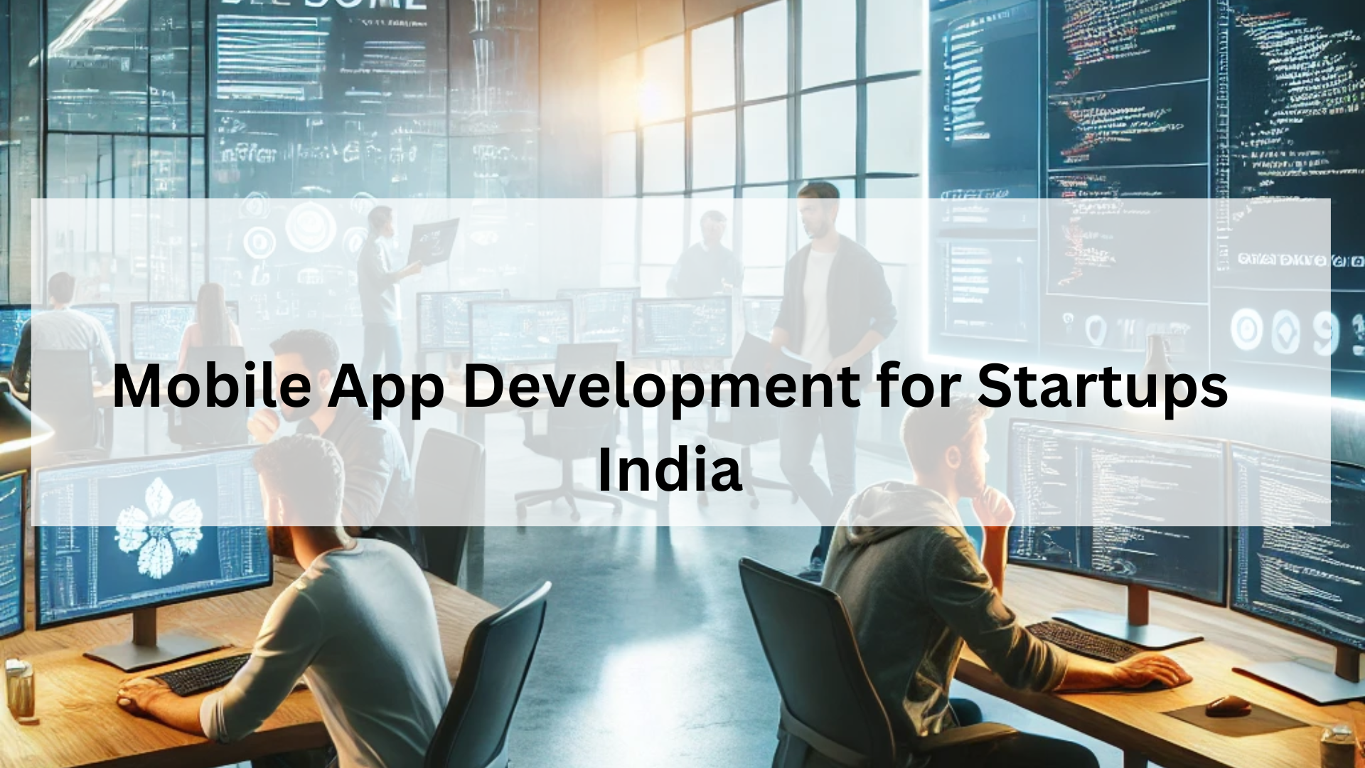 Mobile App Development for Startups India